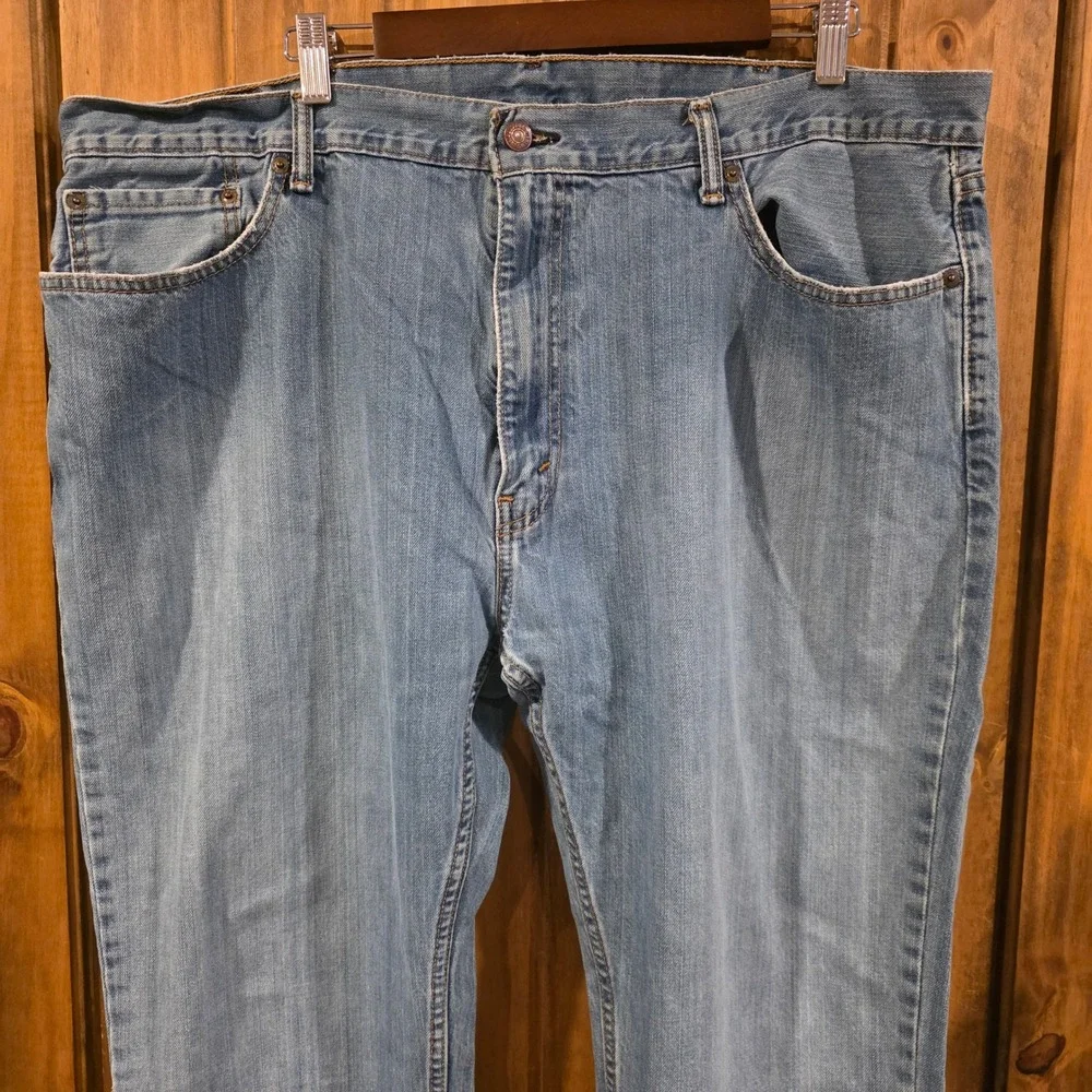 Levi's 559‎ Relaxed Straight Jeans Mens 42x30 Blue Good Denim Casual Pants